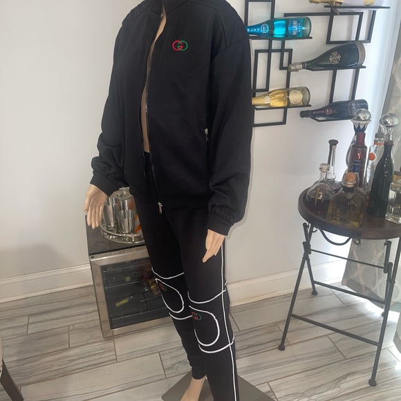 Gucci Technical Jacket w/GG Logo Elbow Pads - Picture 7 of 14